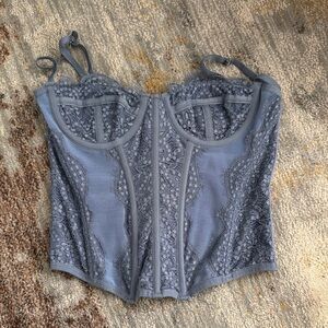 Elegant Lace Corset Top